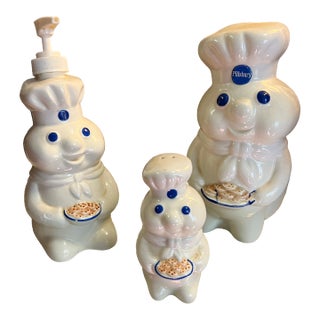 Ceramic Pillsbury Doughboy Collection 1980s For Sale