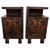 Italian Art Deco Nightstands in Burl Wood, 1940s, Set of 2 For Sale - Image 10 of 10