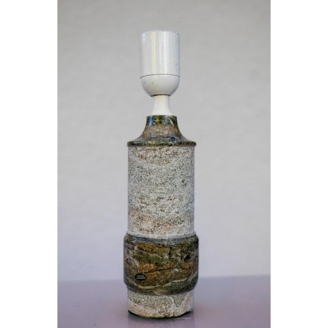 Mid-Century Modern Green-Grey Marble Lamp from Yxhult Kolmården, Sweden For Sale - Image 9 of 17