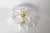 Ceiling Lamp with White Murano Glass Flowers by Hosel, 1980s For Sale - Image 16 of 18
