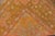 Squared Shape Antique Oushak Rug in Green, Marigold, Cream and Pink Color For Sale - Image 17 of 17