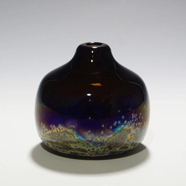 Vintage Aomi Vase by H. R. Janssen for Graal Glass, 1970s For Sale - Image 3 of 5