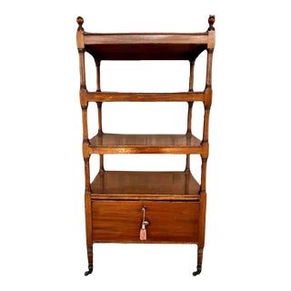 English Regency Mahogany Étagère For Sale