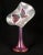 Glass Iridescent Pulled Feather Jack in the Pulpit Vase / Signed by Stuart Abelman 1999 For Sale - Image 7 of 9