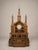 Large Architectural Fretwork Clock Case, 1890s For Sale - Image 3 of 12