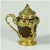 Mid 19th Century Antique French Sterling Silver Mustard Pot, Enamel on Copper, Gilt Vermeil For Sale - Image 5 of 10