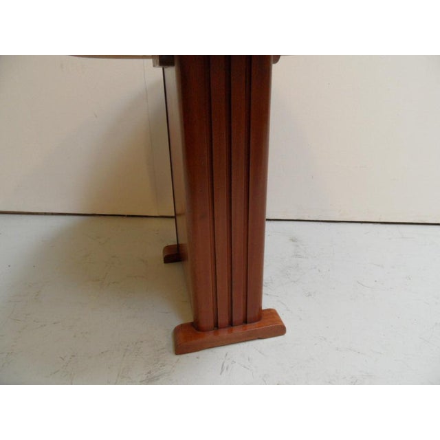 1920s Art Deco Oval Coffee Table, 1920s For Sale - Image 5 of 10