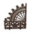 Traditional Aesthetic Wrought Iron Architectural Fan-Form Spandrels C1880 For Sale - Image 3 of 6