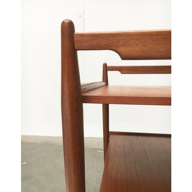 Mid-Century Teak Serving Cart For Sale - Image 10 of 18