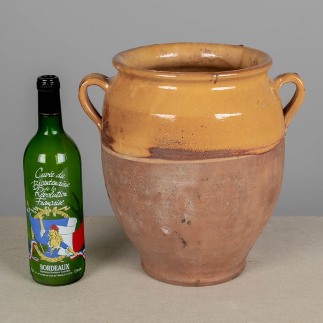 French Terracotta Vase or Pot À Confit 11.75"h For Sale - Image 9 of 11