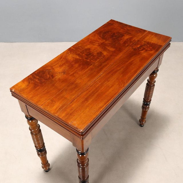 Mahogany Game Table, England, 19th Century For Sale - Image 5 of 9