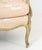 Late 20th Century Louis XV Style Pink Silk Damask Bergere For Sale - Image 5 of 7
