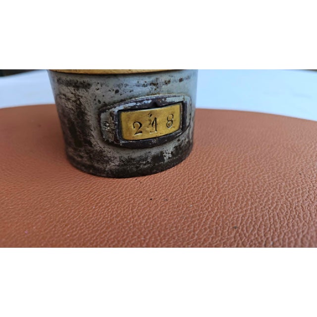 Vintage Gasoline Miners Lamp, 1970s For Sale - Image 6 of 12