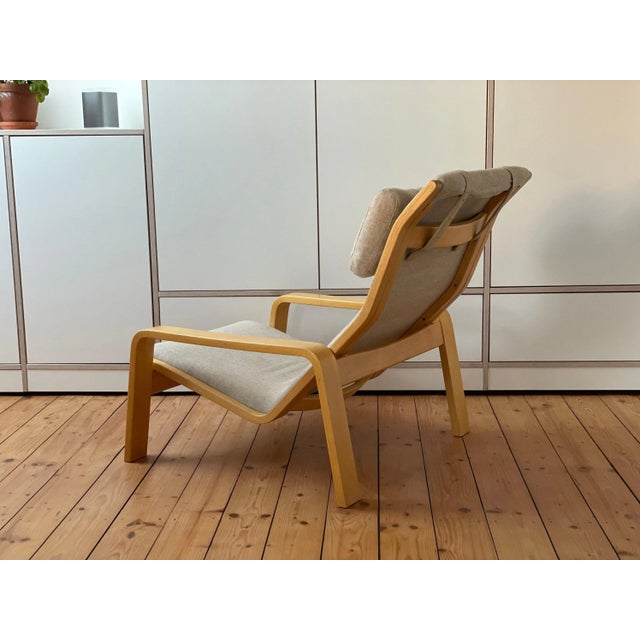Asko Mid-Century Pulkka Armchair by Ilmari Lappalainen for Asko, 1960s For Sale - Image 4 of 11