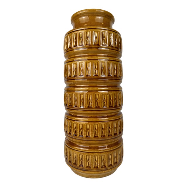 Vintage West Germany Vase from Scheurich Keramik, 1970s For Sale