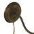 Art Deco Wall Mounted Lamp with Marbled Glass on Brass Base For Sale - Image 5 of 9