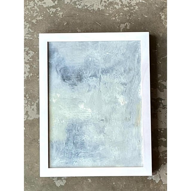 Vintage Abstract Expressionist Painting For Sale - Image 12 of 12