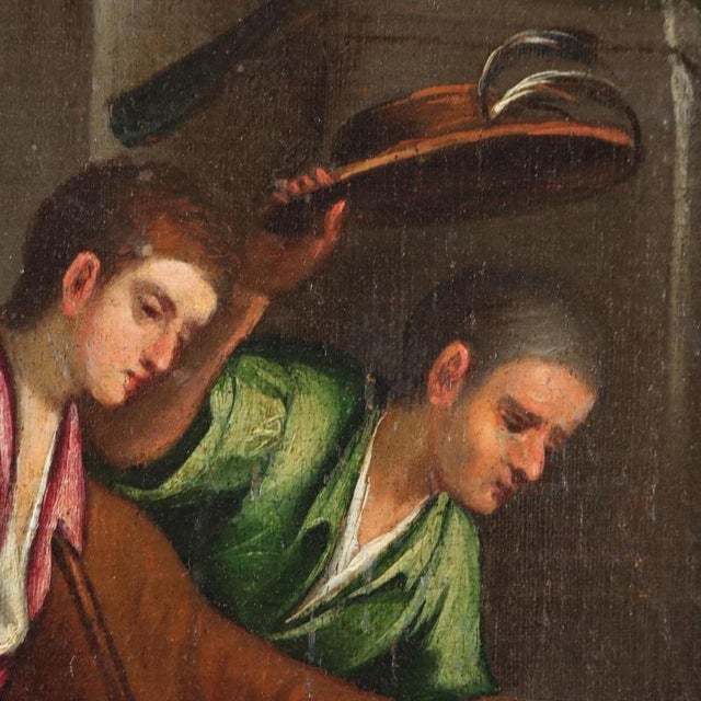 Religious Subject, Oil on Canvas, 18th Century, Framed For Sale - Image 6 of 14