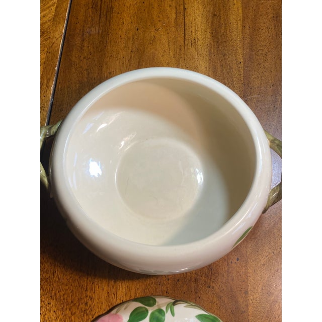 Franciscan Desert Rose 7” Covered Vegetable Casserole Dish Usa For Sale In Boston - Image 6 of 12