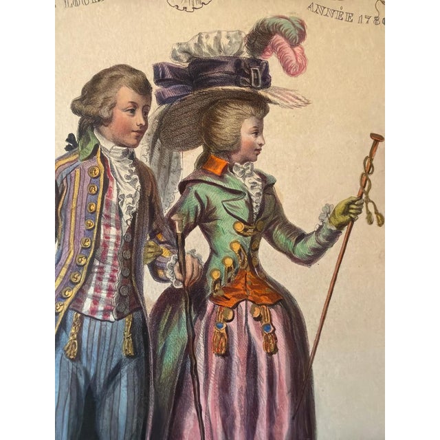 Court Costume, 1847, Lithograph For Sale - Image 4 of 10