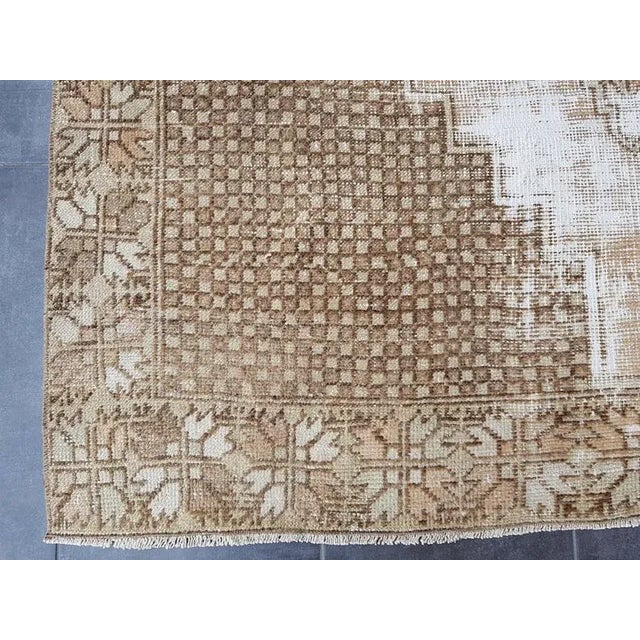 Vintage Tribal Handknotted Rug- 5′ × 8′8″ For Sale - Image 10 of 11