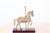 Mid-Century Brass Carousel Horse Figurine on Wood Base, Whimsical Home Decor For Sale - Image 13 of 17