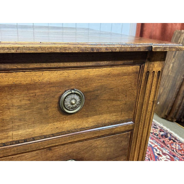 18th Century Louis XVI Chest of Drawers in Walnut For Sale - Image 6 of 18
