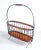 1950s Italian Magazine Rack in Wood and Metal, 1950s For Sale - Image 5 of 7