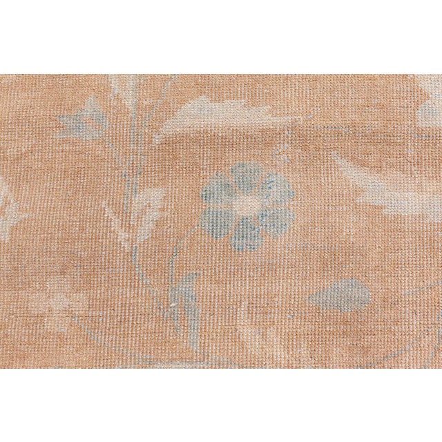 Beige Oversized 1920s North Indian Rug For Sale - Image 8 of 10