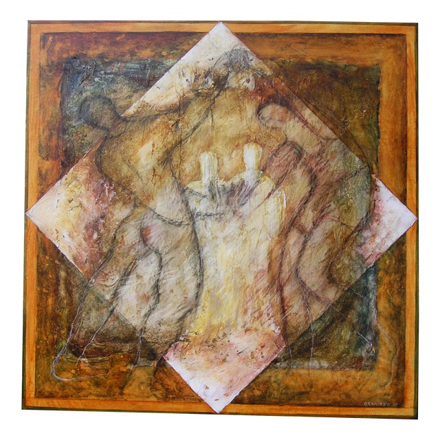 Pnina Granirer, Together, Painting on Canvas For Sale