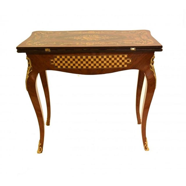 French Louis XVI Games Table For Sale - Image 8 of 16