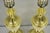 Late 20th Century Vintage Stiffel Hollywood Regency Cream Enamel Brass Urn Table Lamps - A Pair For Sale - Image 5 of 12