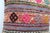 Colorful Turkish Kilim Decorative Pillow Cover - 13"x15" For Sale - Image 4 of 11