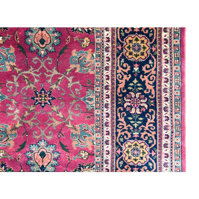 Late 20th Century Pakistani Tabriz Rug For Sale - Image 10 of 15
