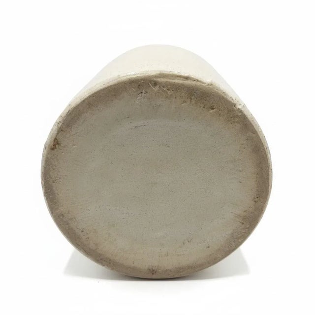 Antique E. Swasey & Co. 1-Gallon Salt-Glazed Stoneware Jug — Portland, Maine, C. 1890 For Sale - Image 9 of 10