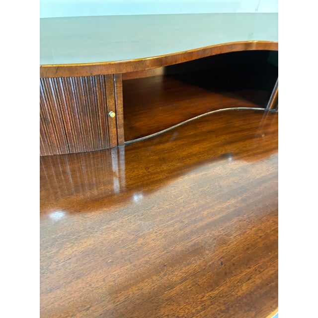 1970s Mahogany Inlayed Sideboard by Baker For Sale - Image 9 of 13
