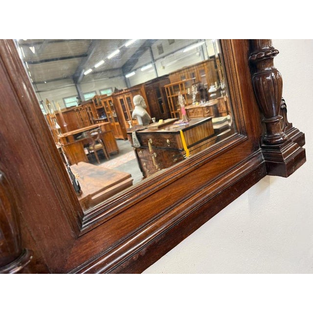 Antique Gründerzeit Decorative Mirror For Sale - Image 9 of 10