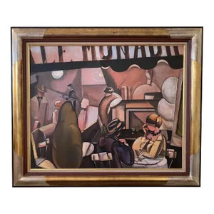 Au Cafe by Francois Chabrier