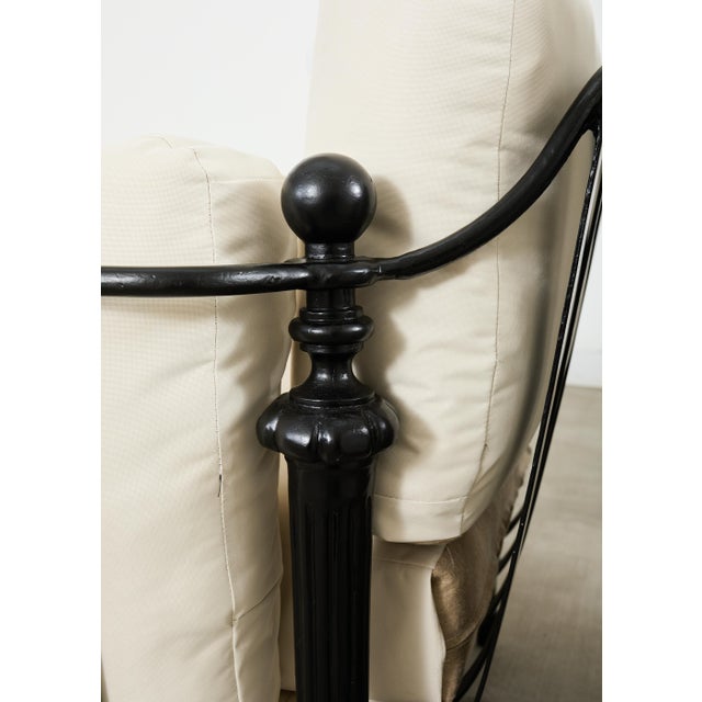 Pair of Michael Taylor Style Montecito Garden Chairs For Sale - Image 16 of 17