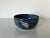 80's Vintage Blue Glaze Pottery Bowl, Signed For Sale - Image 11 of 11
