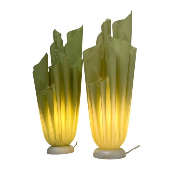 Sculptural Athena Table Lamps by Giorgia Jacob, 1970s, Set of 2 For Sale - Image 9 of 16
