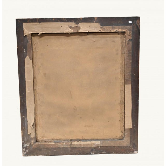 Antique Italian Needlepoint Tapestry of Courtly Maidens, 1865 For Sale - Image 10 of 12