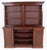 Victorian Inverted Mahogany Bookcase, 1860s For Sale - Image 6 of 6