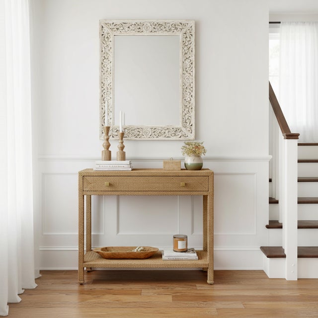 The Butler Specialty Company Como Console Table blends artisanal texture with practical elegance, bringing a relaxed...
