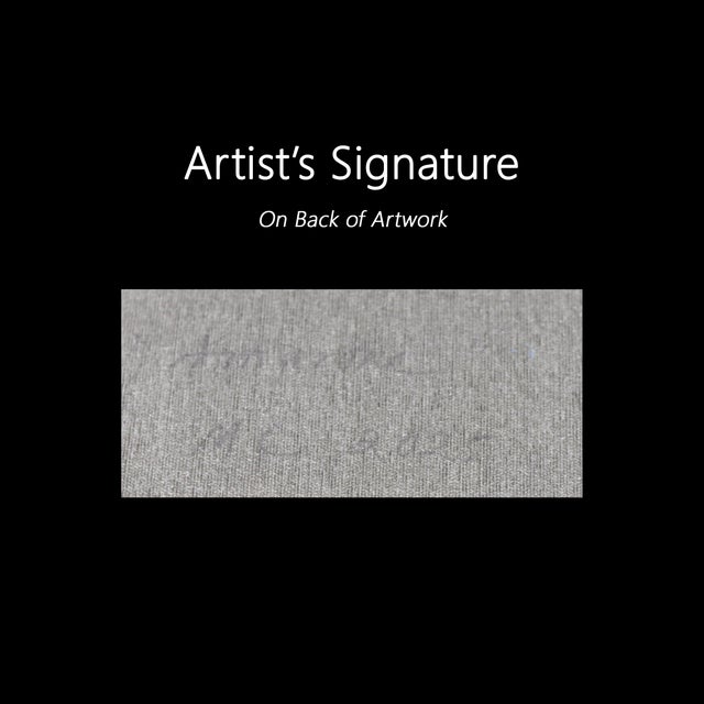 Amarone 2 - Abstract Burgundy Brown Tone Landscape Acrylic Painting on Canvas Original Artwork by Maria C Bernhardsson For Sale In Los Angeles - Image 6 of 6