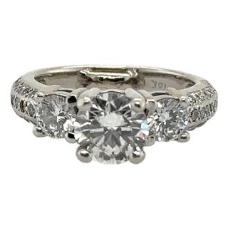 Late 20th Century 1.15 H VS1 RB GIA Ring, Size 5 For Sale