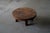Rustic Rustic Round Oak Coffee Table, Netherlands, 1960s For Sale - Image 3 of 9