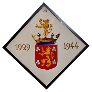 Large Vintage College Parchment, 1944