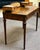 Walnut Writing Desk With Drawers and Wicker Accents With Complimentary Matching Wooden Wicker Chair For Sale - Image 12 of 13
