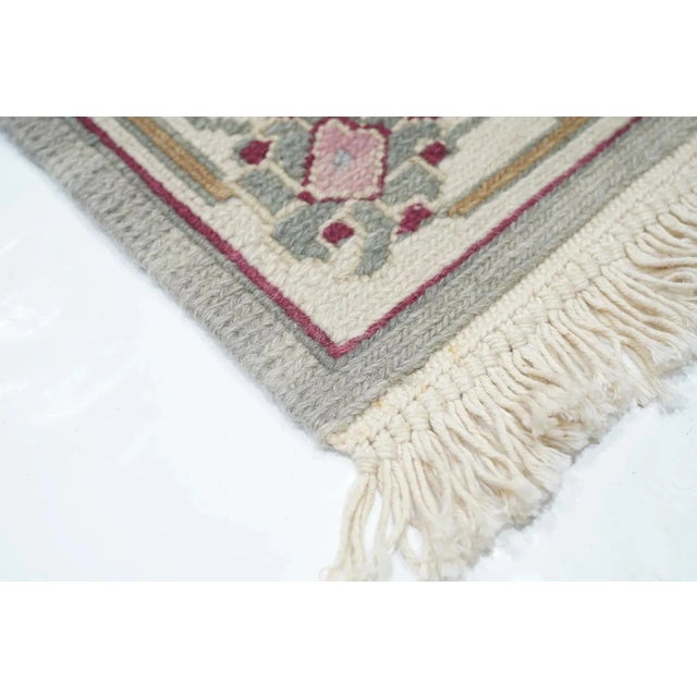 Traditional Sumak Runner 2'7'' X 8' For Sale - Image 3 of 10